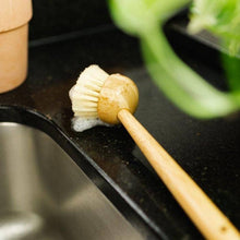 Load image into Gallery viewer, Bamboo Kitchen Dish Scrubber