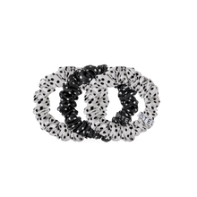 Load image into Gallery viewer, Polka Dot Party Small Silk Scrunchie