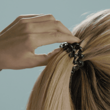 Load image into Gallery viewer, Spiral Hair Coils | Large | Rose Water Pink Hair Ties