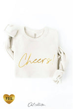 Load image into Gallery viewer, CHEERS! FOIL Graphic Sweatshirt