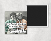 Load image into Gallery viewer, Fridge Magnet. I've Found The Key To Happiness...