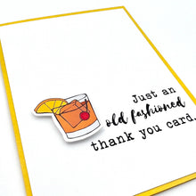 Load image into Gallery viewer, Thank You Old Fashioned drink card