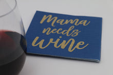 Load image into Gallery viewer, Funny Cocktail Napkins | Mama Needs Wine - Foil - 20ct