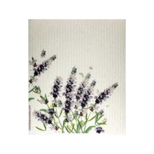 Load image into Gallery viewer, Swedish Dishcloth Lavender Flowers