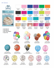 Load image into Gallery viewer, Happy Birthday Latex Party Balloon, Assorted Primary Colors