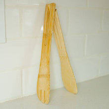 Load image into Gallery viewer, Bamboo Salad Tongs | Housewarming