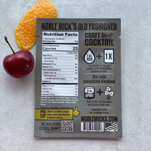 Load image into Gallery viewer, Old Fashioned Single Serve Craft Cocktail