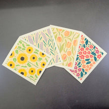 Load image into Gallery viewer, Tulip Patterned Swedish Dishcloths - Swedish Towels