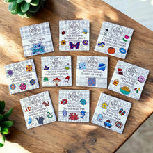 Load image into Gallery viewer, Mini Coloring Book Mystical Mandalas, 4"x4"