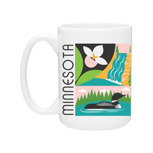 Load image into Gallery viewer, Ceramic Coffee Mug | MN Square Scenes Wrap