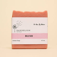 Load image into Gallery viewer, Patchouli + Lavender + Geranium Bar Soap | Blush