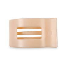 Load image into Gallery viewer, Flat Rectangle Hair Clip | Medium | Almond Beige