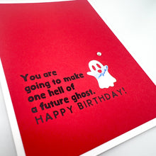 Load image into Gallery viewer, Future Ghost birthday card