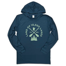 Load image into Gallery viewer, MN Lakes UPF Lightweight Hoodie