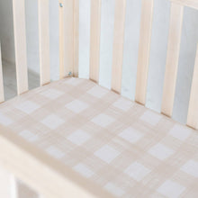 Load image into Gallery viewer, COTTON MUSLIN CRIB SHEETS