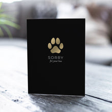 Load image into Gallery viewer, Pet Loss Sympathy Card