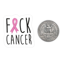 Load image into Gallery viewer, Fuck Cancer - Mini Sticker