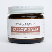 Load image into Gallery viewer, Tallow Balm with Organic Jojoba, Tea Tree & Lavender Oils