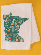 Load image into Gallery viewer, Minnesota Floral Towel