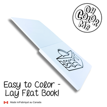 Load image into Gallery viewer, Mini Coloring Book Travel Bug, 4"x4"