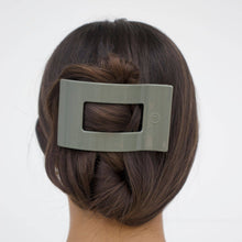 Load image into Gallery viewer, Flat Rectangle Hair Clip | Large | Sage It Ain't So