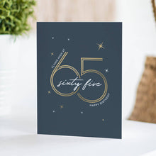 Load image into Gallery viewer, Flying High at 65 – Age and Milestone Birthday Card