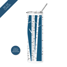 Load image into Gallery viewer, Birch Trees Insulated Drinkware