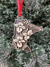 Load image into Gallery viewer, Minnesota Flower Ornament