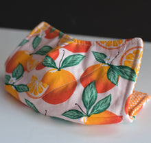 Load image into Gallery viewer, Cute Bowl Cozy with Oranges | Ice Cream Bowl Cozies