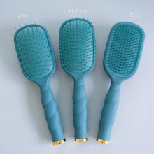 Load image into Gallery viewer, Detangler Hair Brush for Fine Hair - Teal With It