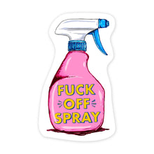 Load image into Gallery viewer, Fuck Off Spray - Mini Sticker