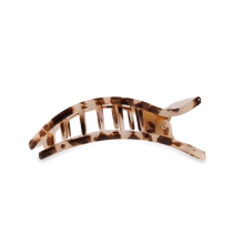 Load image into Gallery viewer, Flat Rectangle Hair Clip | Medium | Blonde Tortoise