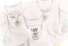 Load image into Gallery viewer, Lake Life: Lake Life Badge Pint Glass