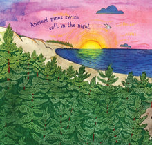 Load image into Gallery viewer, Hush-a-Bye Night Goodnight Up North Board Book