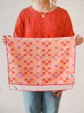 Load image into Gallery viewer, Quilted Checkerboard Waffle Towel | Microfiber