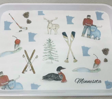 Load image into Gallery viewer, Local MN designed Melamine Trays