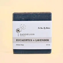 Load image into Gallery viewer, Eucalyptus Lavender Bar Soap | Essential Oil Only Soap Bar