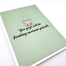 Load image into Gallery viewer, Baby Freaking Awesome Parents Card
