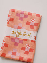 Load image into Gallery viewer, Quilted Checkerboard Waffle Towel | Microfiber