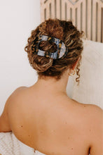 Load image into Gallery viewer, Round Flat Hair Clip | Large | Tortoise