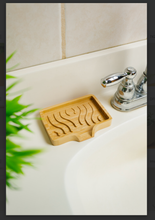 Load image into Gallery viewer, Bamboo Soap Lift | Wavy
