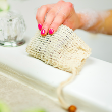 Load image into Gallery viewer, Compostable Sisal Soap Saver Bag