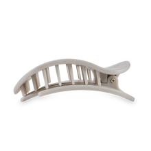 Load image into Gallery viewer, Round Flat Hair Clip | Large | Silver Flames