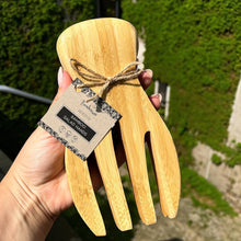 Load image into Gallery viewer, Bamboo Salad Hands Set