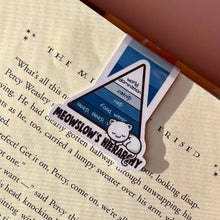 Load image into Gallery viewer, Maslow’s Hierarchy Cat Magnetic Bookmark