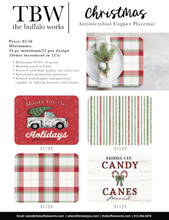 Load image into Gallery viewer, Custom Coordinate Placemat - custom or stock designs: Icon Pattern