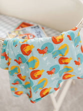 Load image into Gallery viewer, Farm Animal Stretchy Swaddle + Toddler Blanket