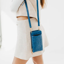 Load image into Gallery viewer, Woven Double Duty Phone Bag