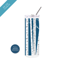 Load image into Gallery viewer, Birch Trees Insulated Drinkware