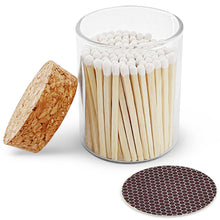 Load image into Gallery viewer, 2" Matches in Cork Top Jar